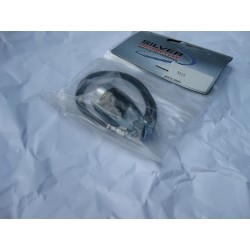 sammutusnappi Silver Motorcyckle
