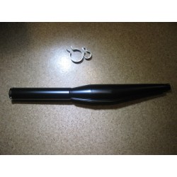 racingexhaust universal black 28mm