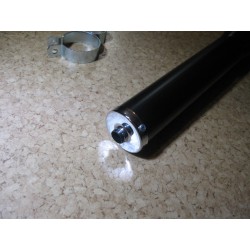 racingexhaust universal black 28mm