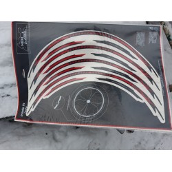 vanneteipit Tribal 17" punainen