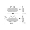 brakepads SBS 168HF